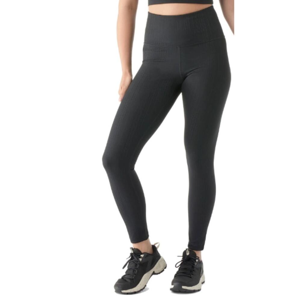 Smartwool Women's Black Active Ribbed Leggings Size S